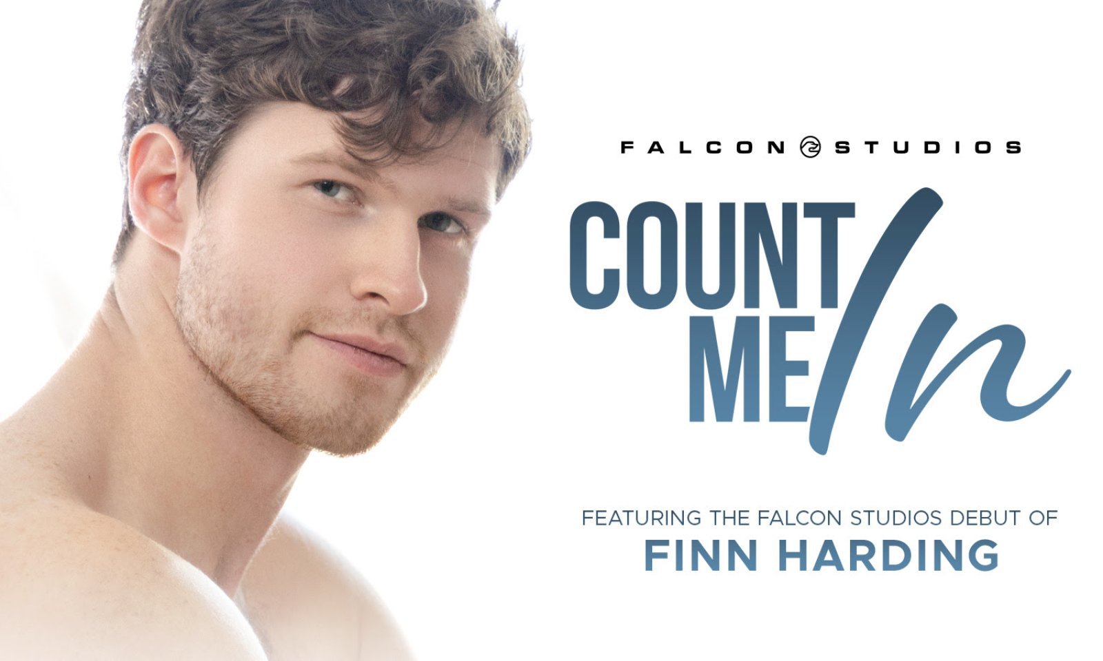 Finn Harding Makes His Falcon Studios Debut In “Count Me In”.